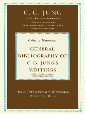 cover image of General Bibliography of C.G. Jung's Writings